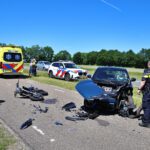 Bromfietser komt frontaal in botsing met brommobiel bij Tuk