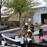 Man raakt ernstig gewond bij brandstof explosie op boot