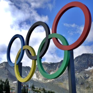 Sport - Olympic Rings Whistler Canada
