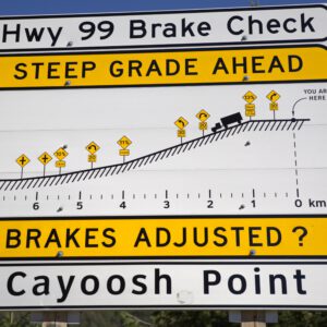 Reizen - Cayoosh Point Break Check Highway 99 Canada