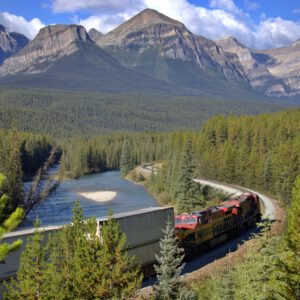 Reizen - Morant's Curve Banff Canada