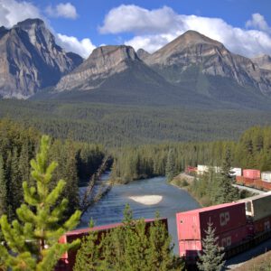 Reizen - Morant's Curve Banff Canada