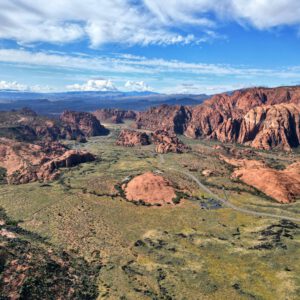 Drone - Snow Canyon State Park Utah USA