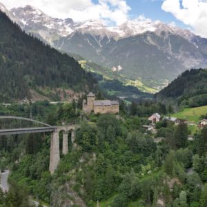 Drone - Schloss Wiesberg Tirol Austria