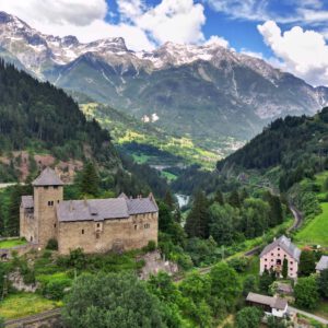 Drone - Schloss Wiesberg Tirol Austria