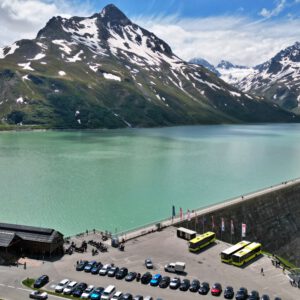 Drone - Silvretta Hochalpenstrasse Montafon Voralberg Austria