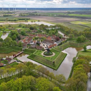 Drone - Vesting Bourtange Nederland