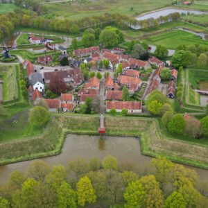 Drone - Vesting Bourtange Nederland