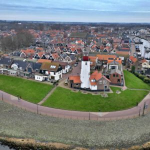 Drone - Vuurtoren Urk Nederland