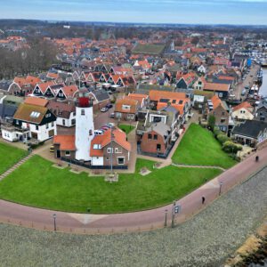 Drone - Vuurtoren Urk Nederland