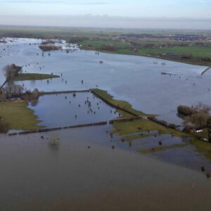 Natuur - Hoogwater IJssel Zwolle Overijssel