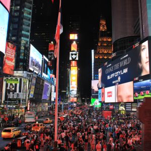 Reizen - Timesquare By Night New York City (NYC) USA