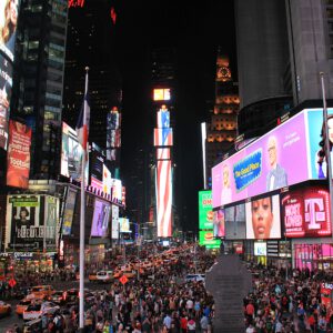 Reizen - Timesquare By Night New York City (NYC) USA