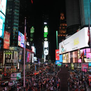 Reizen - Timesquare By Night New York City (NYC) USA