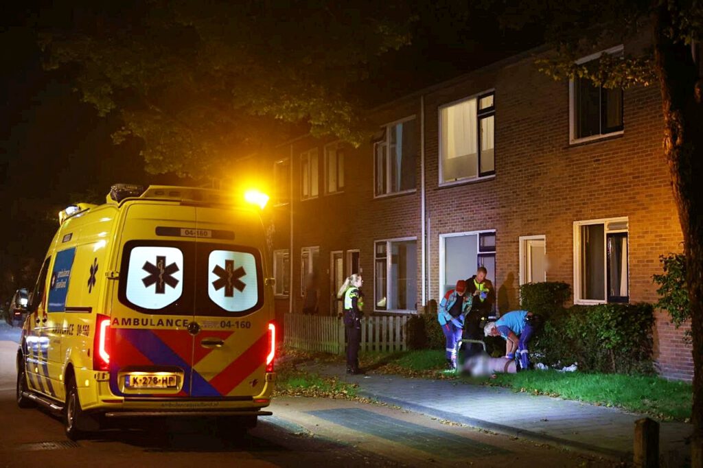Twee gewonden bij incident aan de Burgemeester Voetelinkstraat in Steenwijk